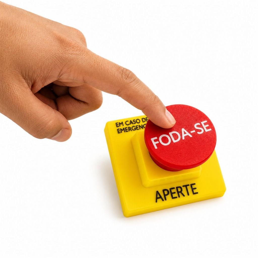Botão Divertido Anti Estresse Presente Criativo Engraçado Fidget Toy Com Clique Mecânico